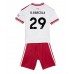 Liverpool Bradley Barcola #29 Dětské Oblečení Venkovní Dres 2026-27 Krátkým Rukávem (+ trenýrky)